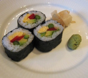 Vegetar sushi