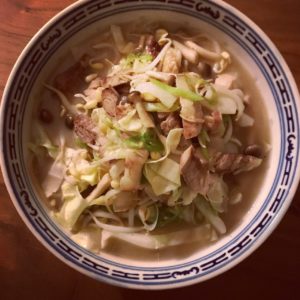 Champon noodle soup