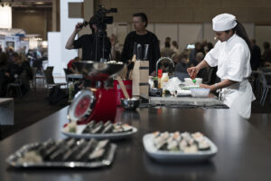 Sushi chef & sake sommelier Zoë Escher